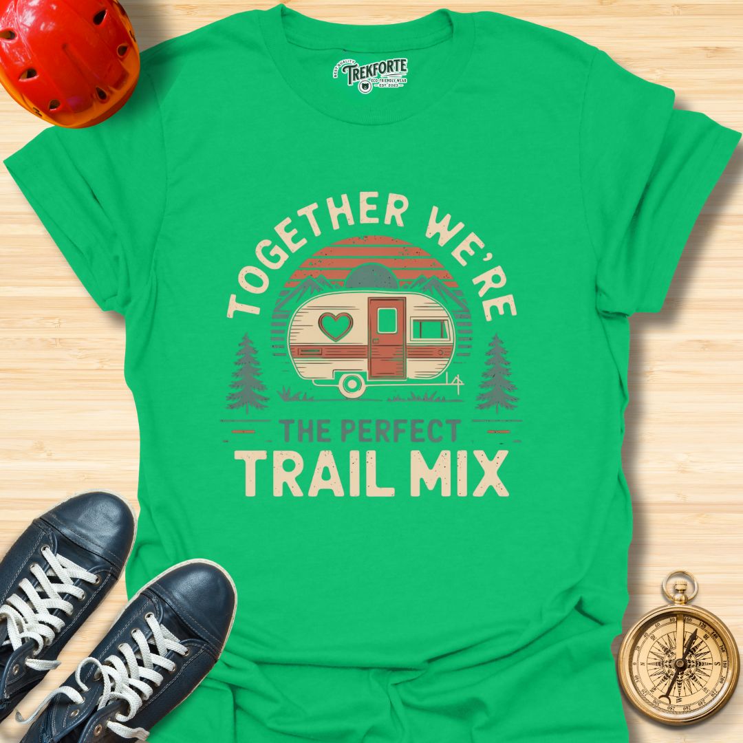 Together We're the Perfect Trail Mix Graphic T-Shirt | TrekForte Adventure Apparel