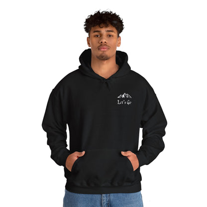 Hoodie Hooded Sweatshirt - Moonlit Mountain Escape