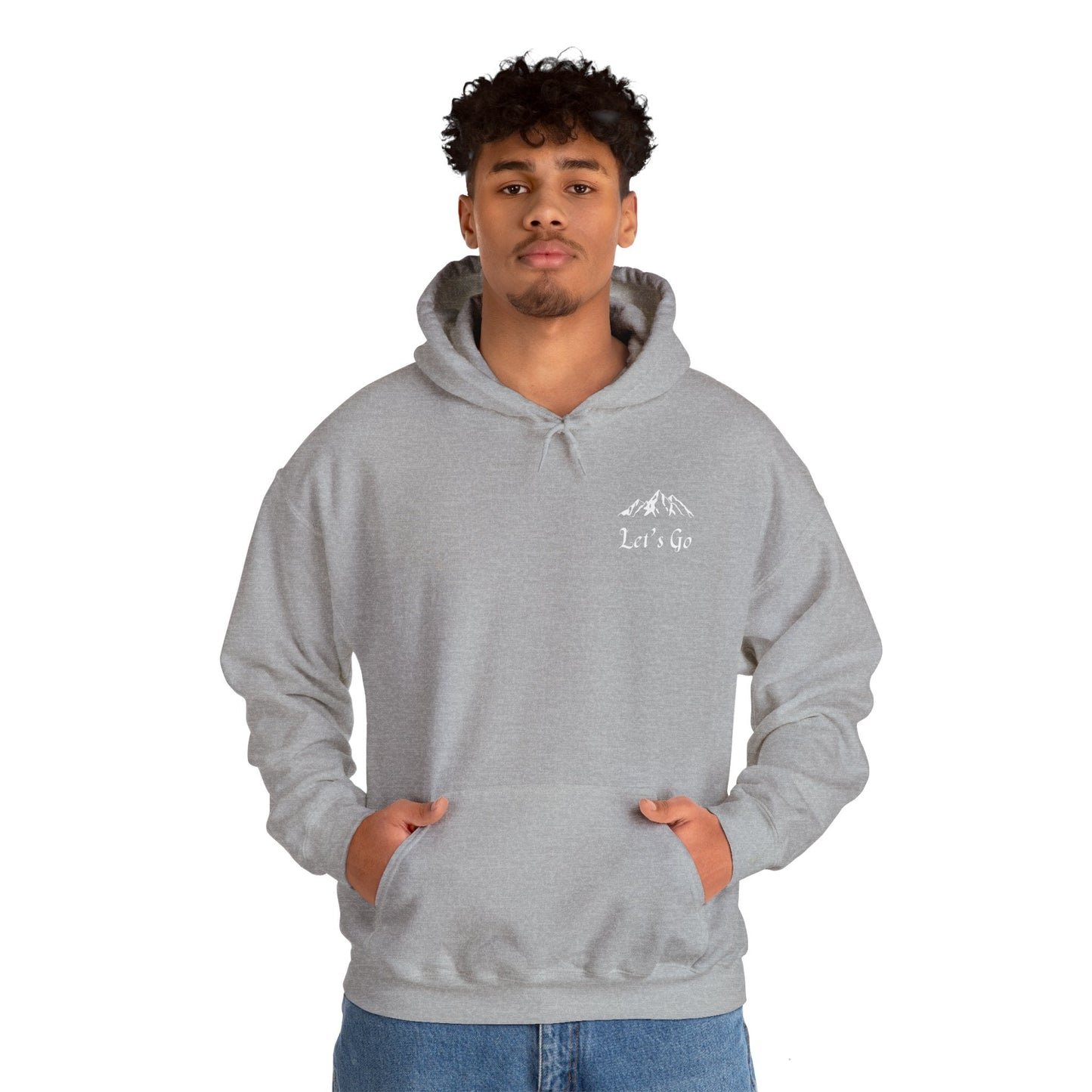 Hoodie Hooded Sweatshirt - Moonlit Mountain Escape