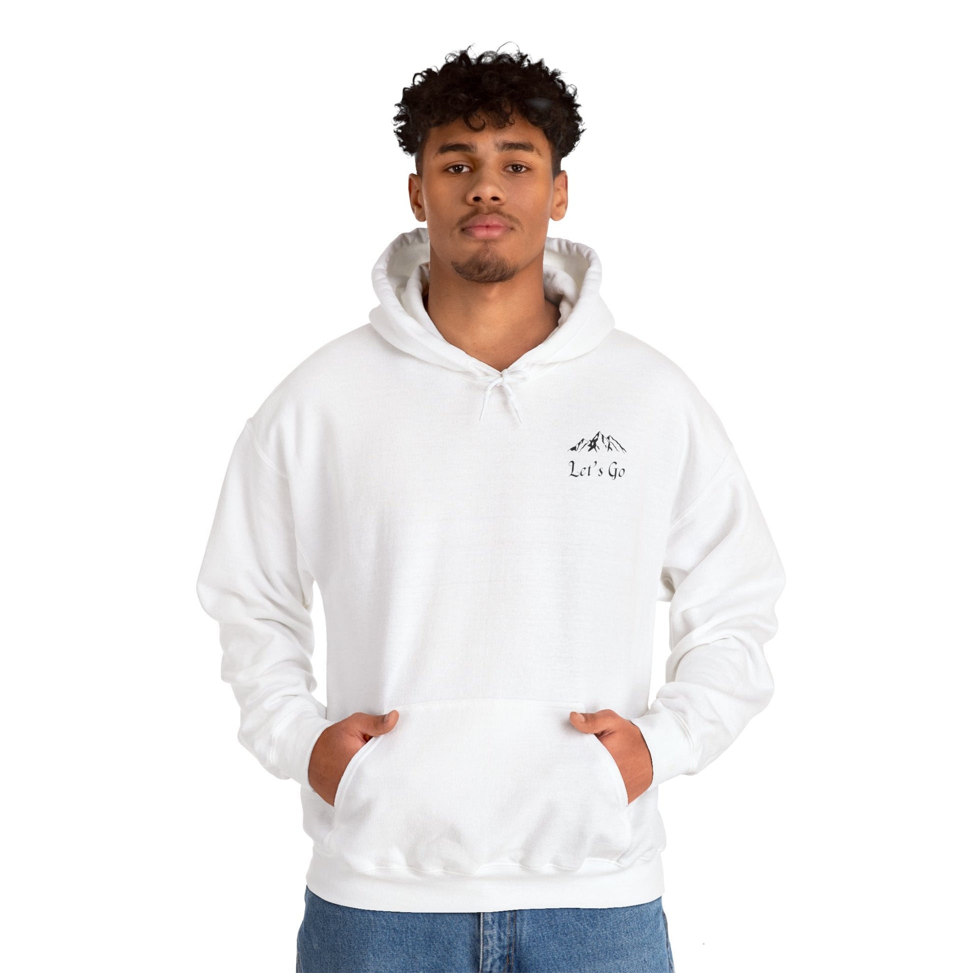 Hoodie Hooded Sweatshirt - Moonlit Mountain Escape