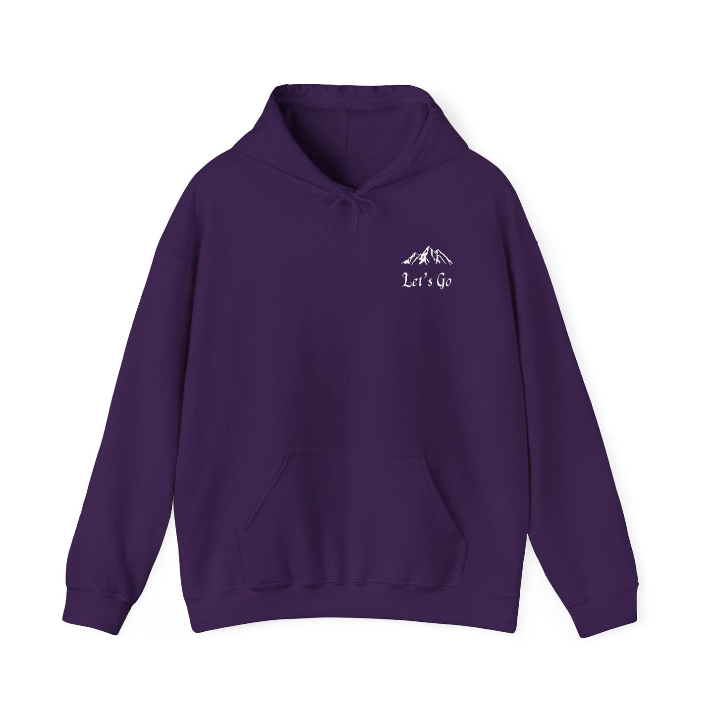 Hoodie Hooded Sweatshirt - Moonlit Mountain Escape