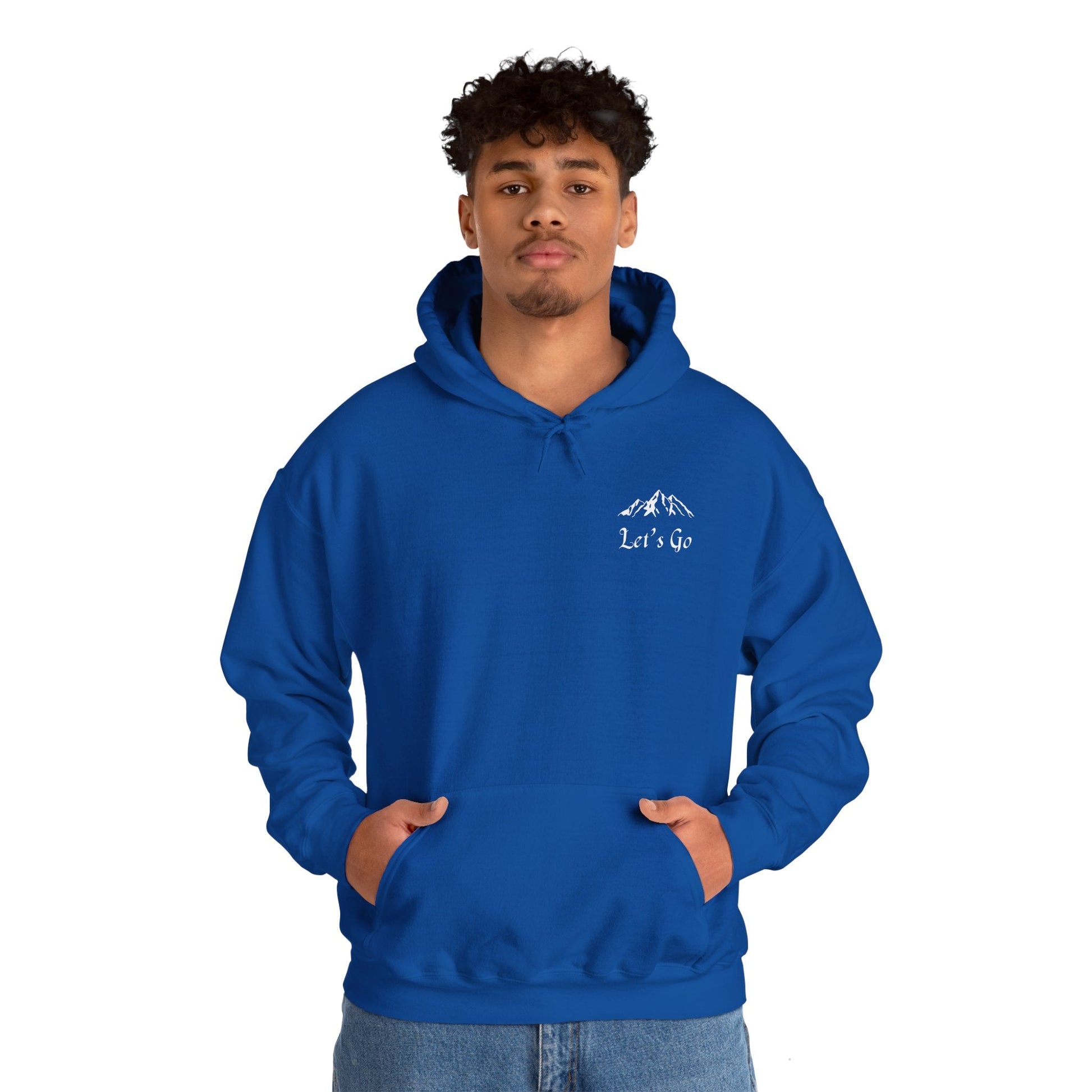 Hoodie Hooded Sweatshirt - Moonlit Mountain Escape