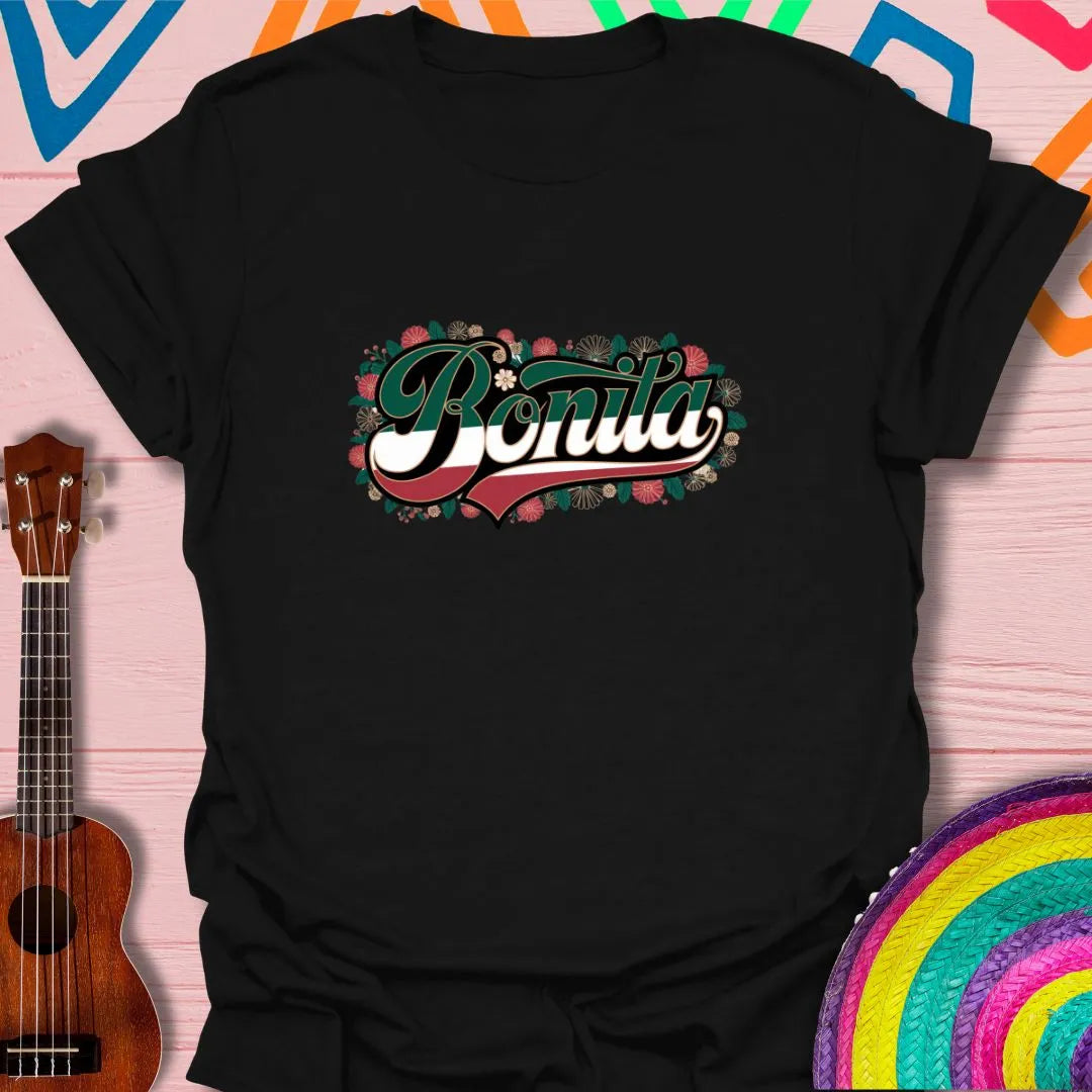 T-Shirt Black / S Bonita Hispanic Heritage