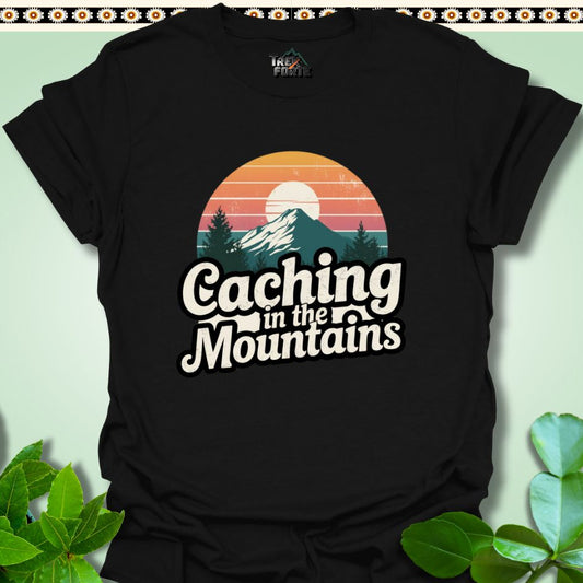 T-Shirt Black / S Cashing in the Mountains Funny T-Shirt | TrekForte Apparel