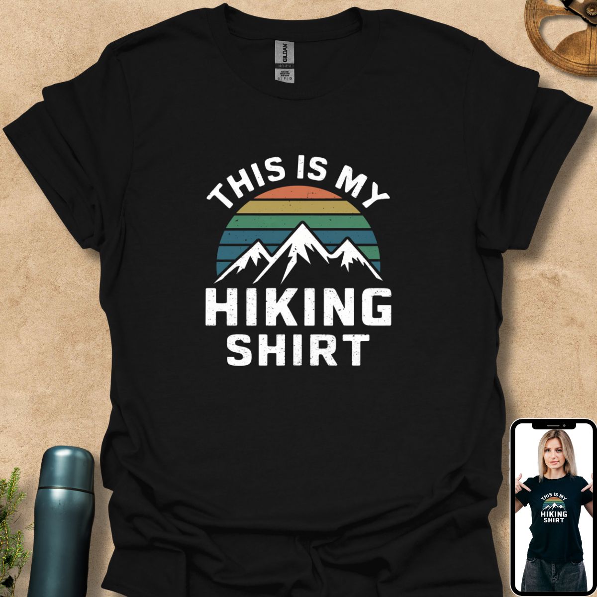 T-Shirt Black / S This is My Hiking Tshirt