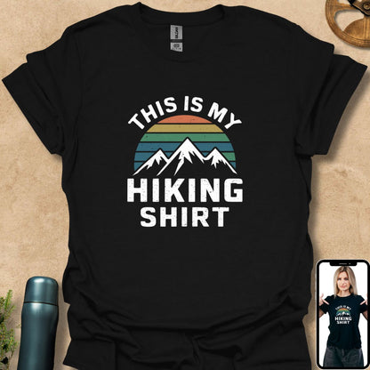 T-Shirt Black / S This is My Hiking Tshirt