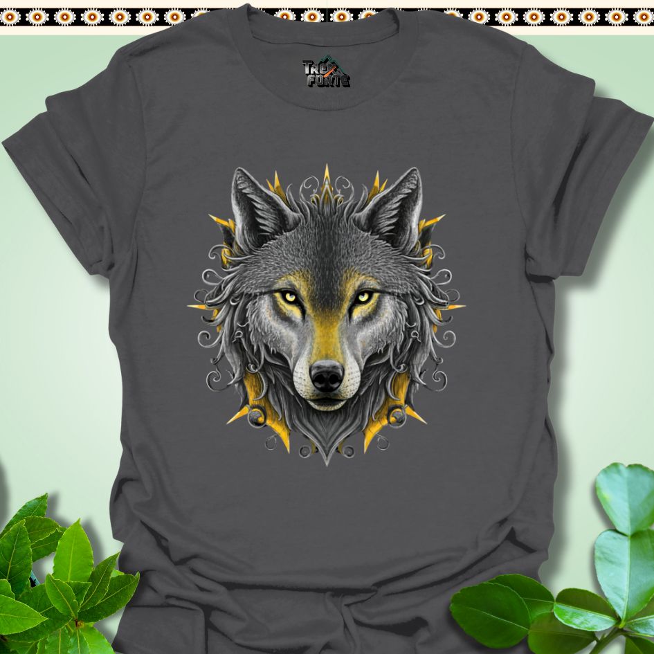 T-Shirt Charcoal / S Eclipsed Power The She-Wolf and The Wolf Funny T-Shirt | TrekForte Apparel