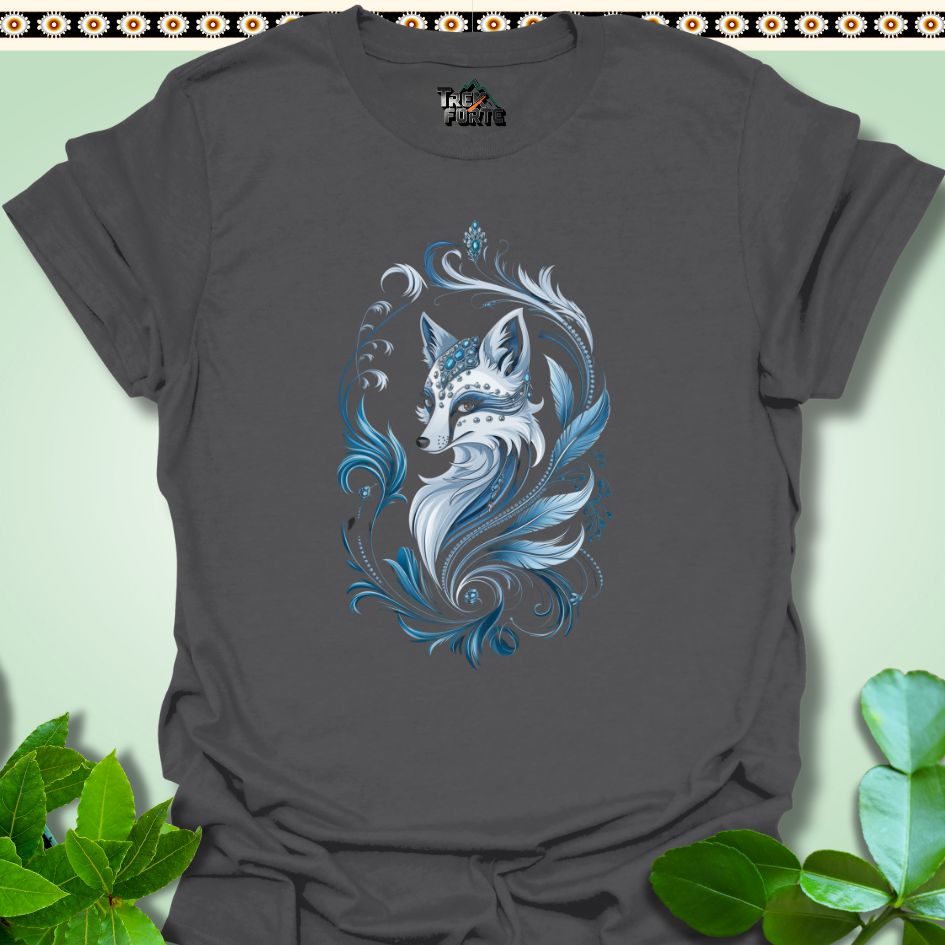 T-Shirt Charcoal / S Regal Whispers The White Fox Funny T-Shirt | TrekForte Apparel