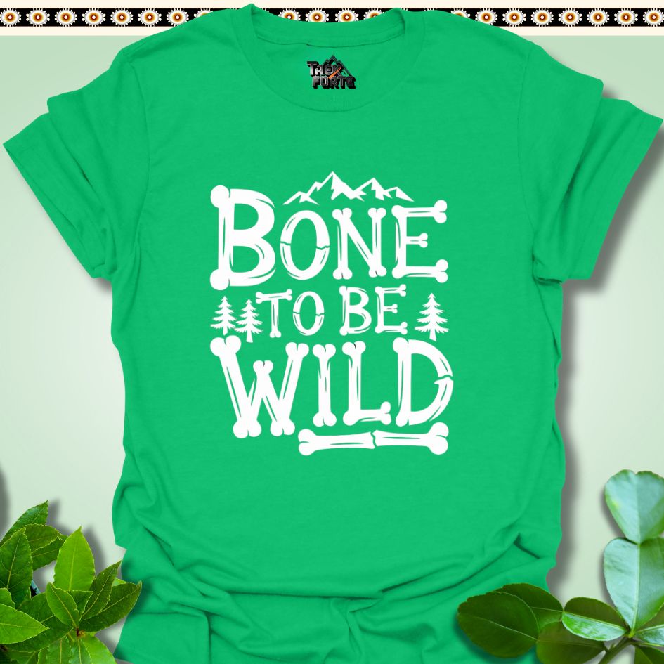 T-Shirt Irish Green / S Bone to be Wild Funny T-Shirt | TrekForte Apparel