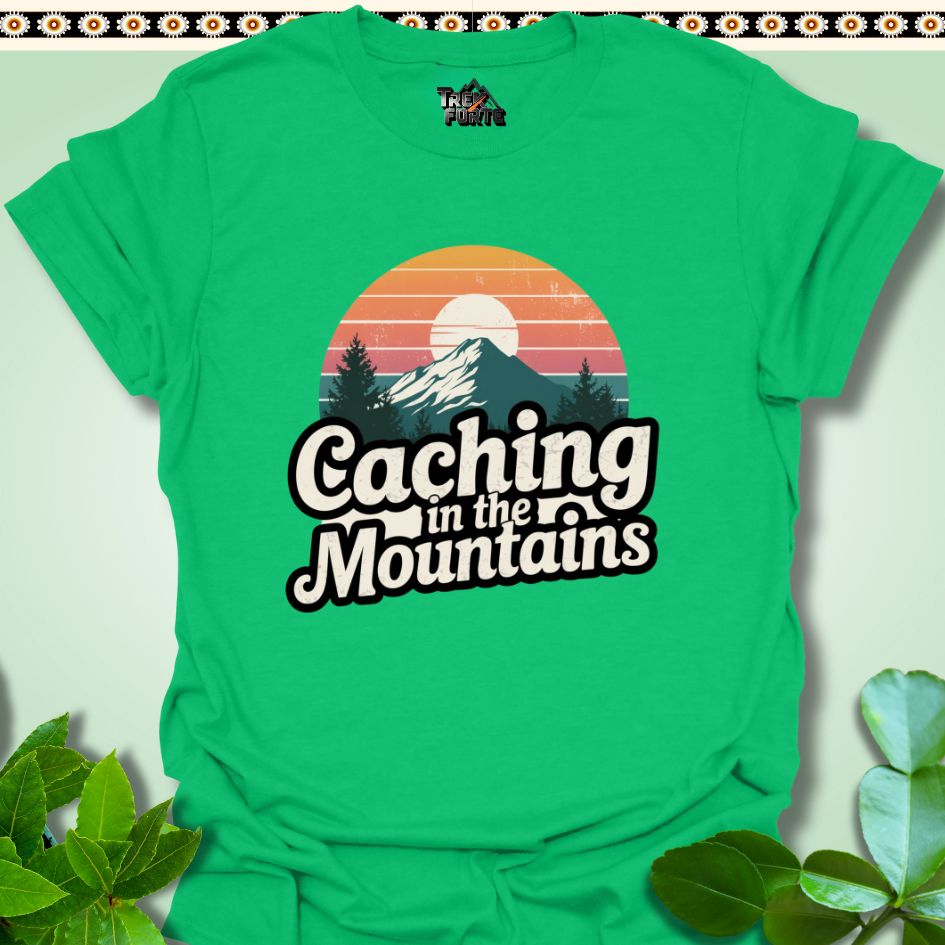 T-Shirt Irish Green / S Cashing in the Mountains Funny T-Shirt | TrekForte Apparel