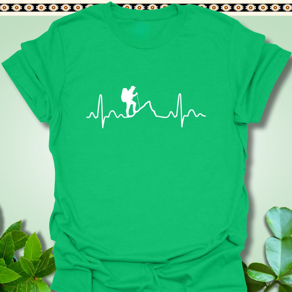 T-Shirt Irish Green / S Hiking Beat T-Shirt  TrekForte Adventure Apparel