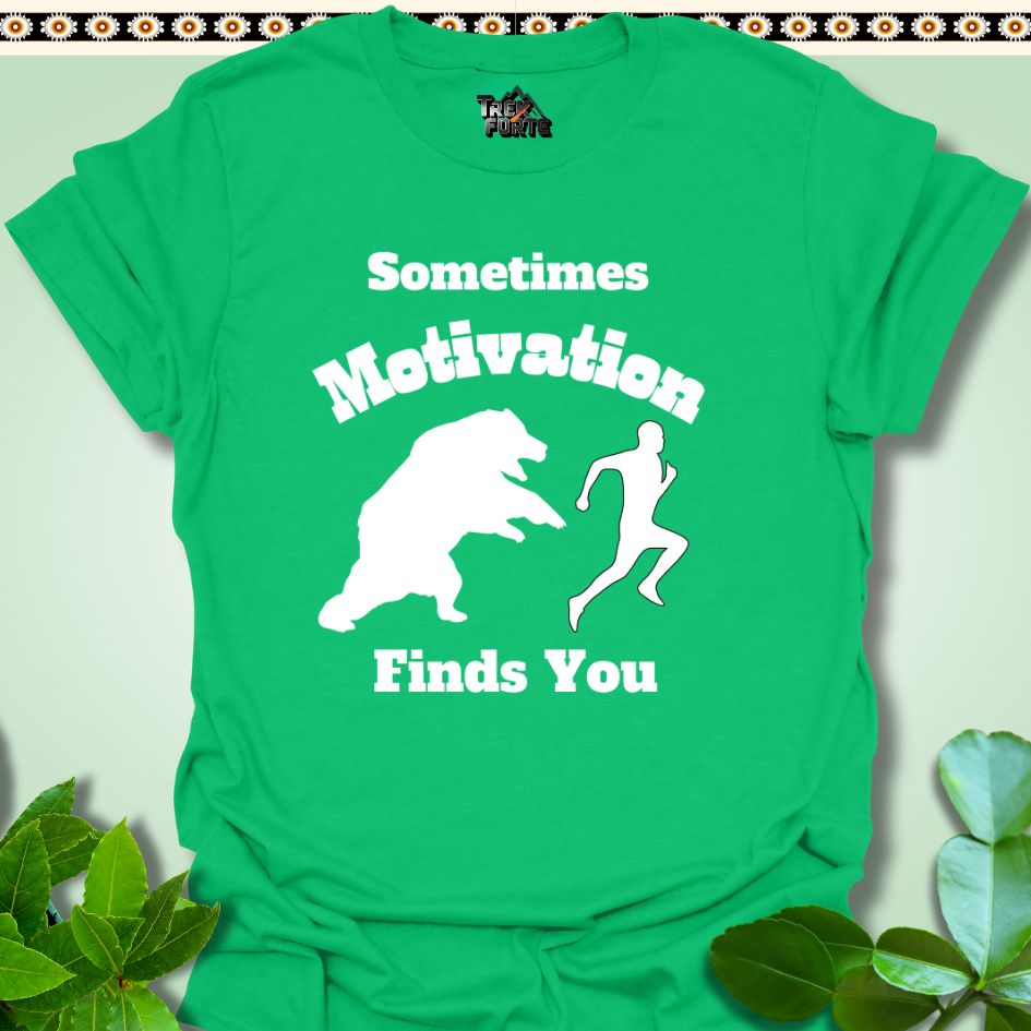 T-Shirt Irish Green / S Motivation Finds You