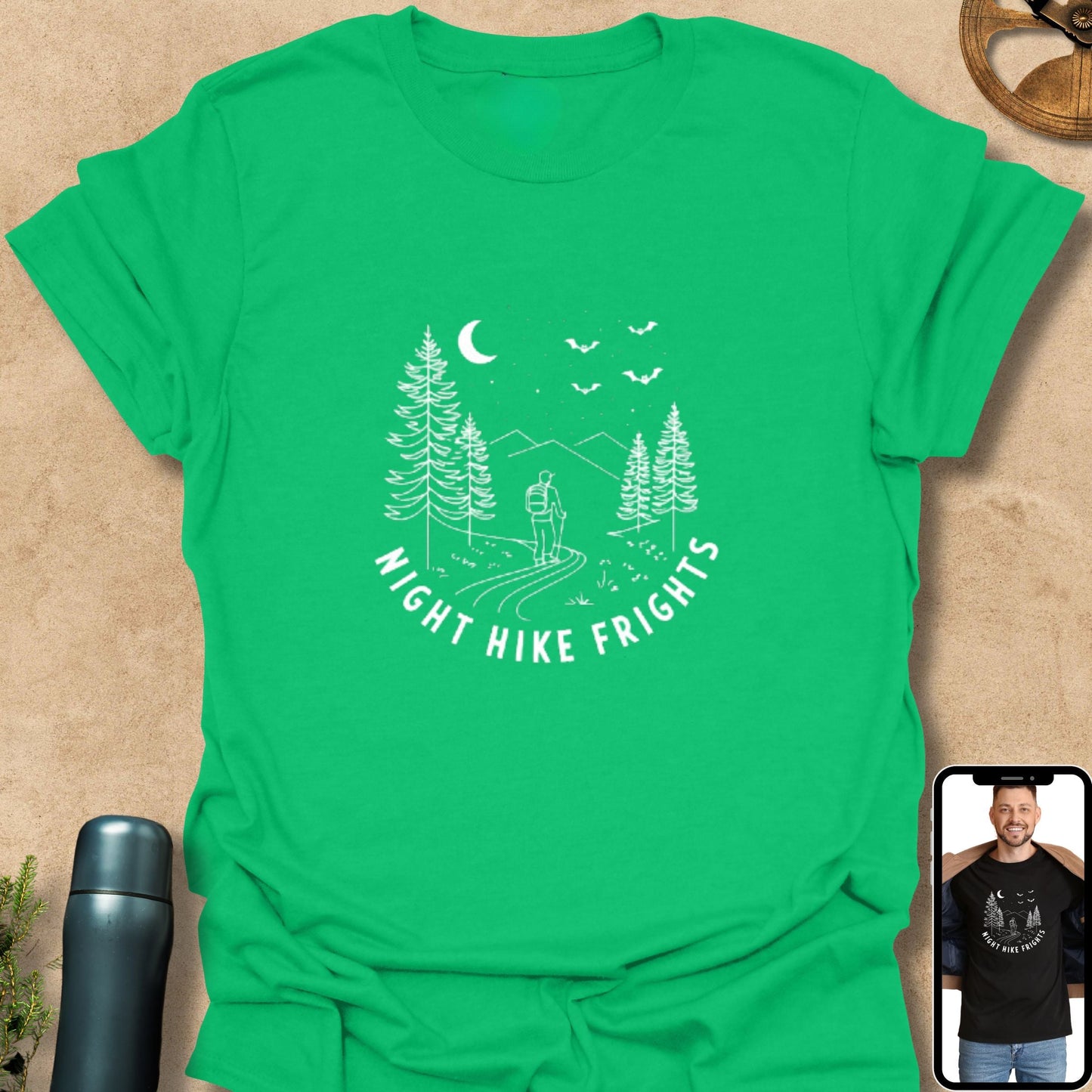 T-Shirt Irish Green / S Night Hike Frights