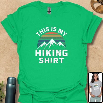 T-Shirt Irish Green / S This is My Hiking Tshirt