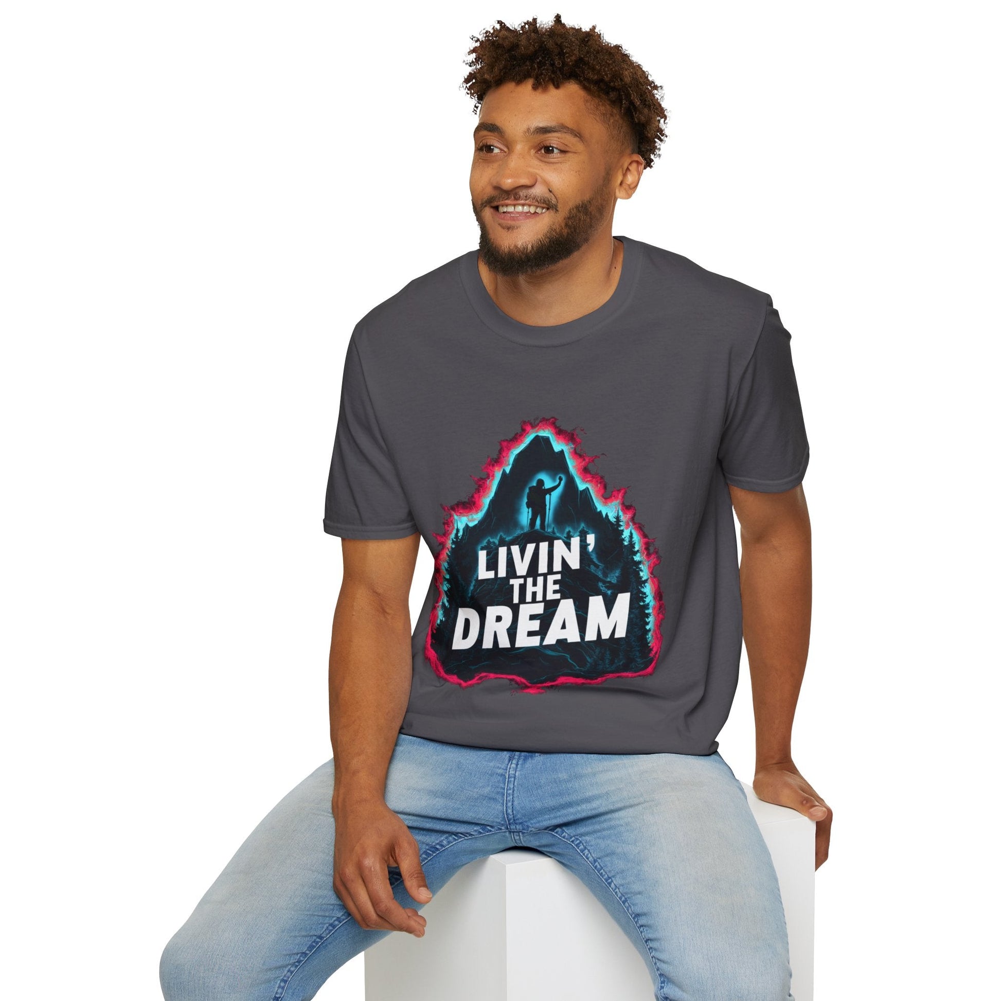 T-Shirt Livin' The Dream Funny T-Shirt | TrekForte Apparel