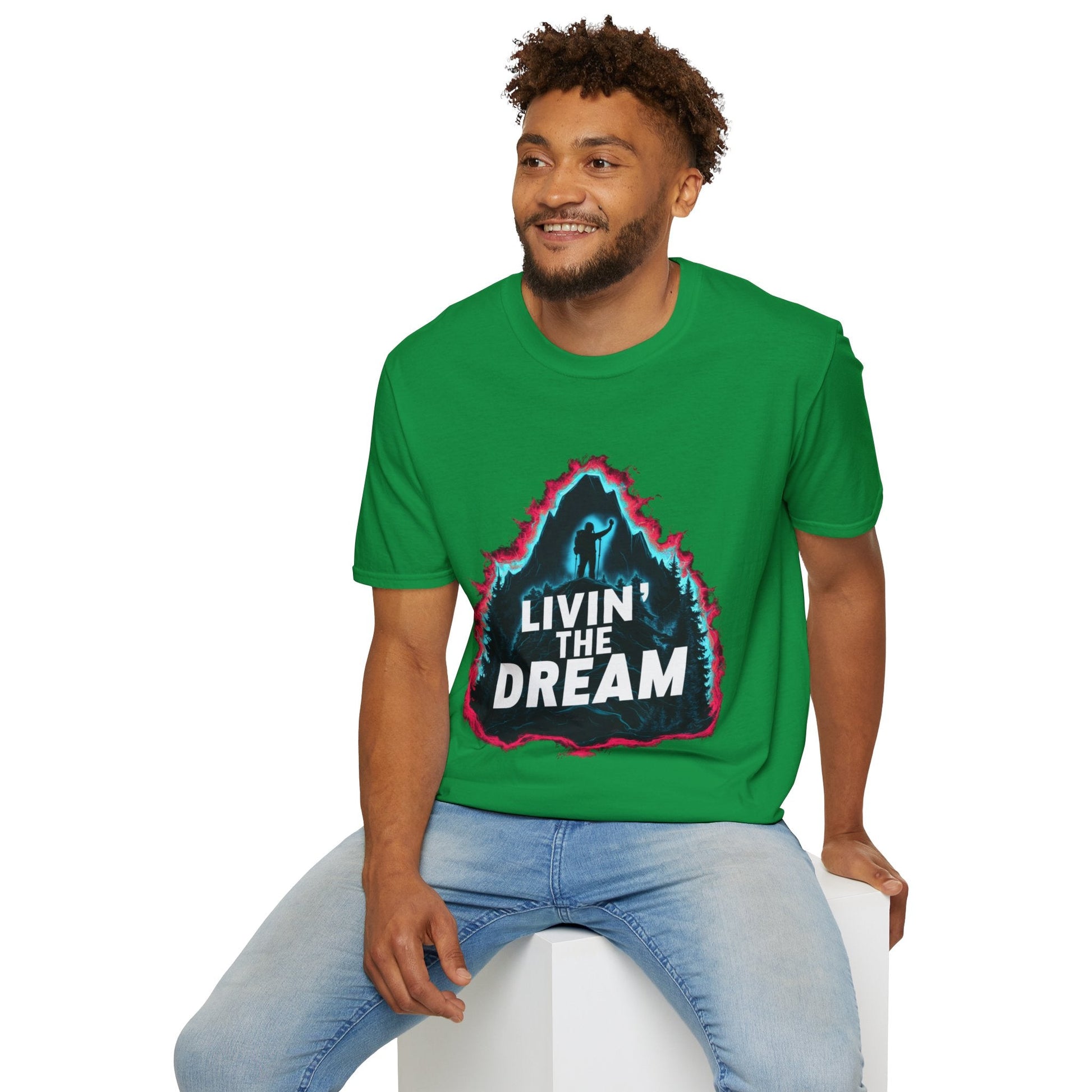 T-Shirt Livin' The Dream Funny T-Shirt | TrekForte Apparel