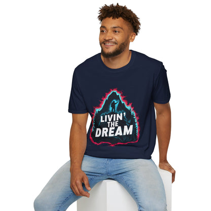 T-Shirt Livin' The Dream Funny T-Shirt | TrekForte Apparel