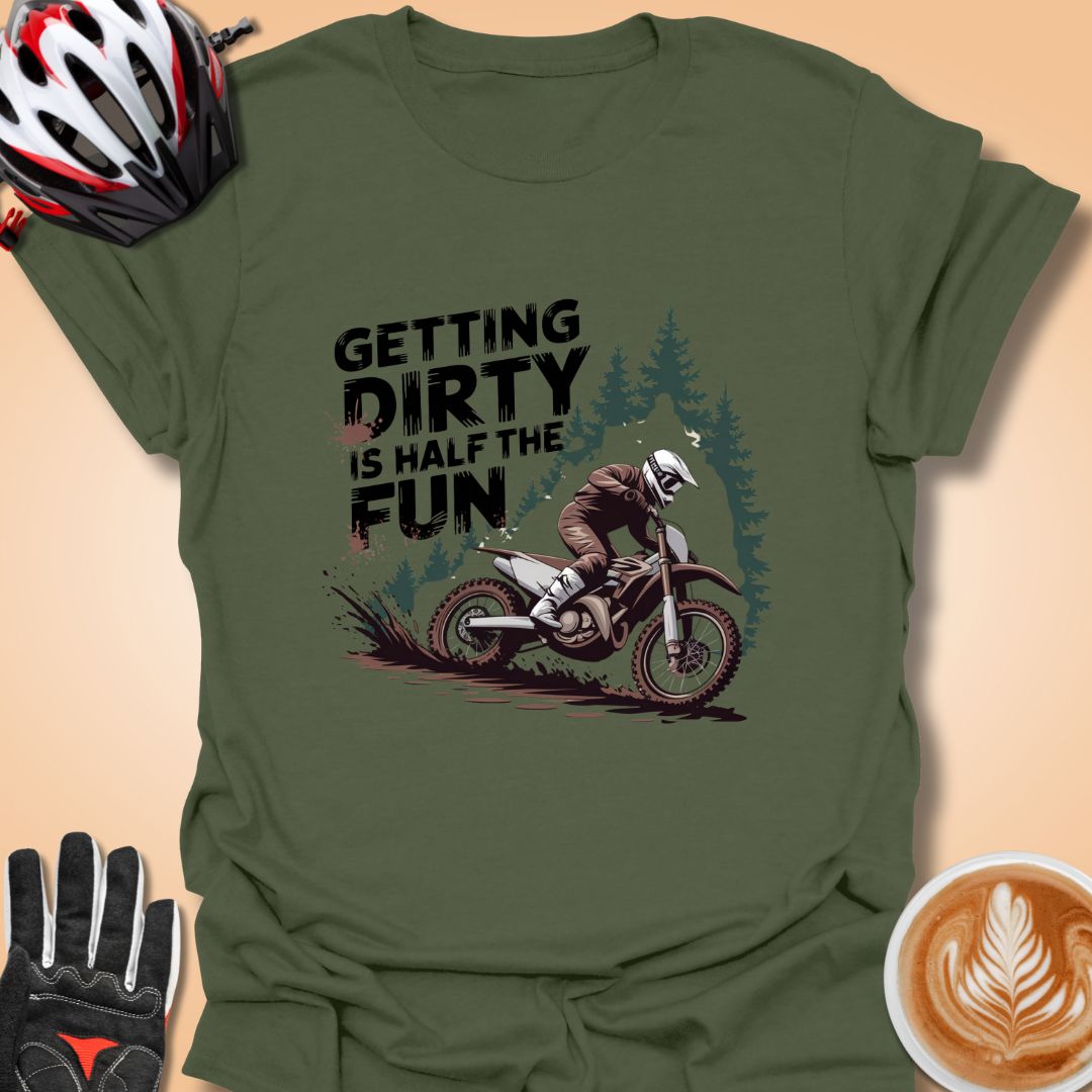 T-Shirt Military Green / S Getting dirty is half the fun