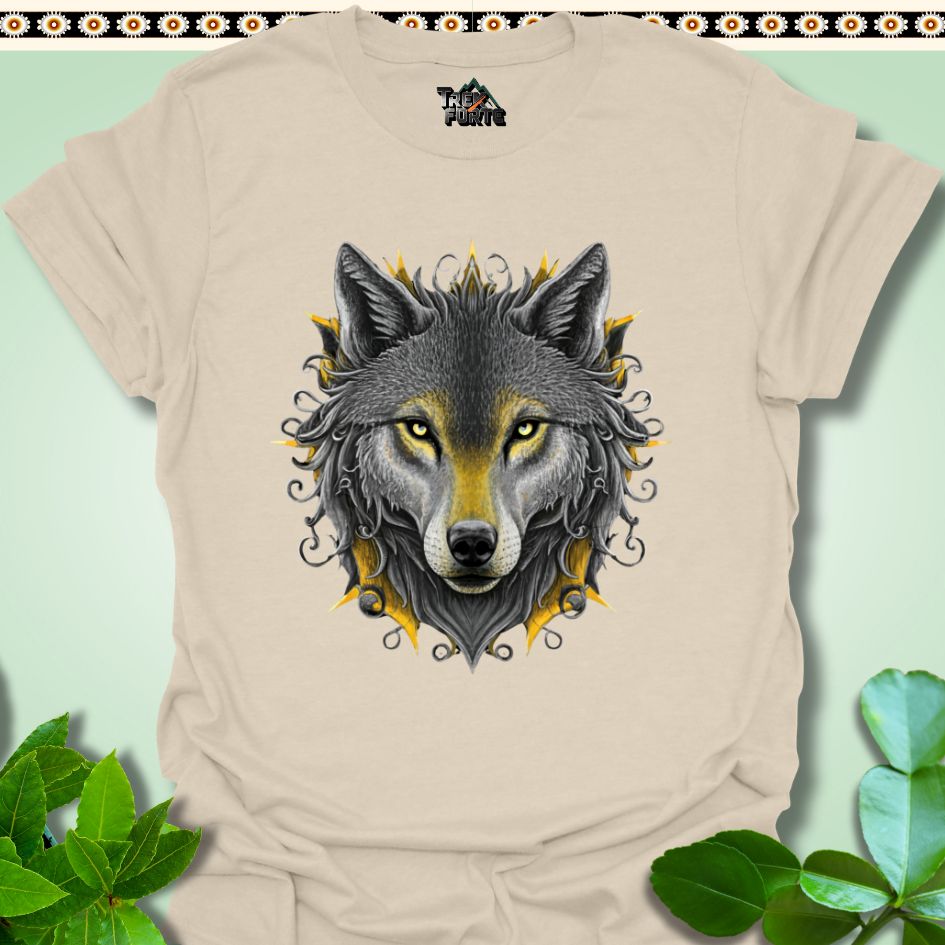 T-Shirt Natural / S Eclipsed Power The She-Wolf and The Wolf Funny T-Shirt | TrekForte Apparel