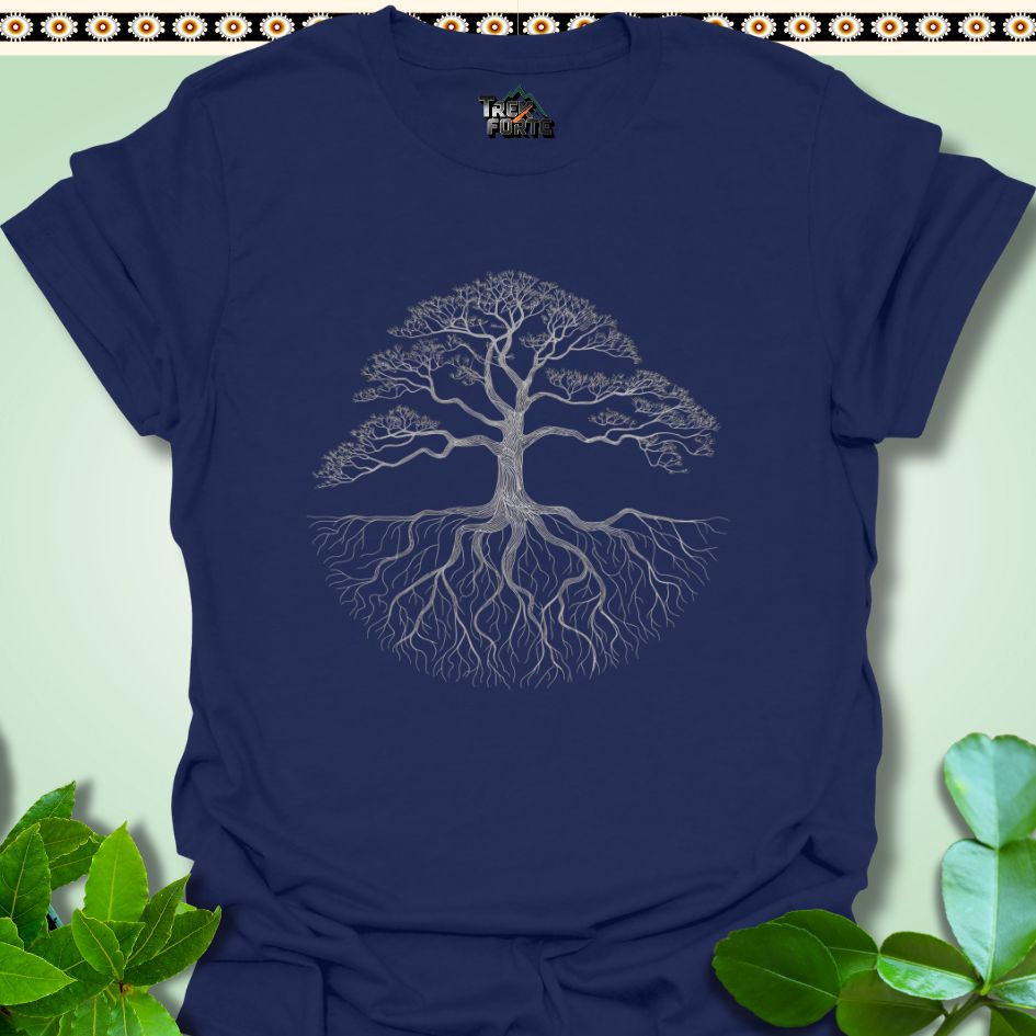 T-Shirt Navy / S Ethereal Roots and Branches Funny T-Shirt | TrekForte Apparel