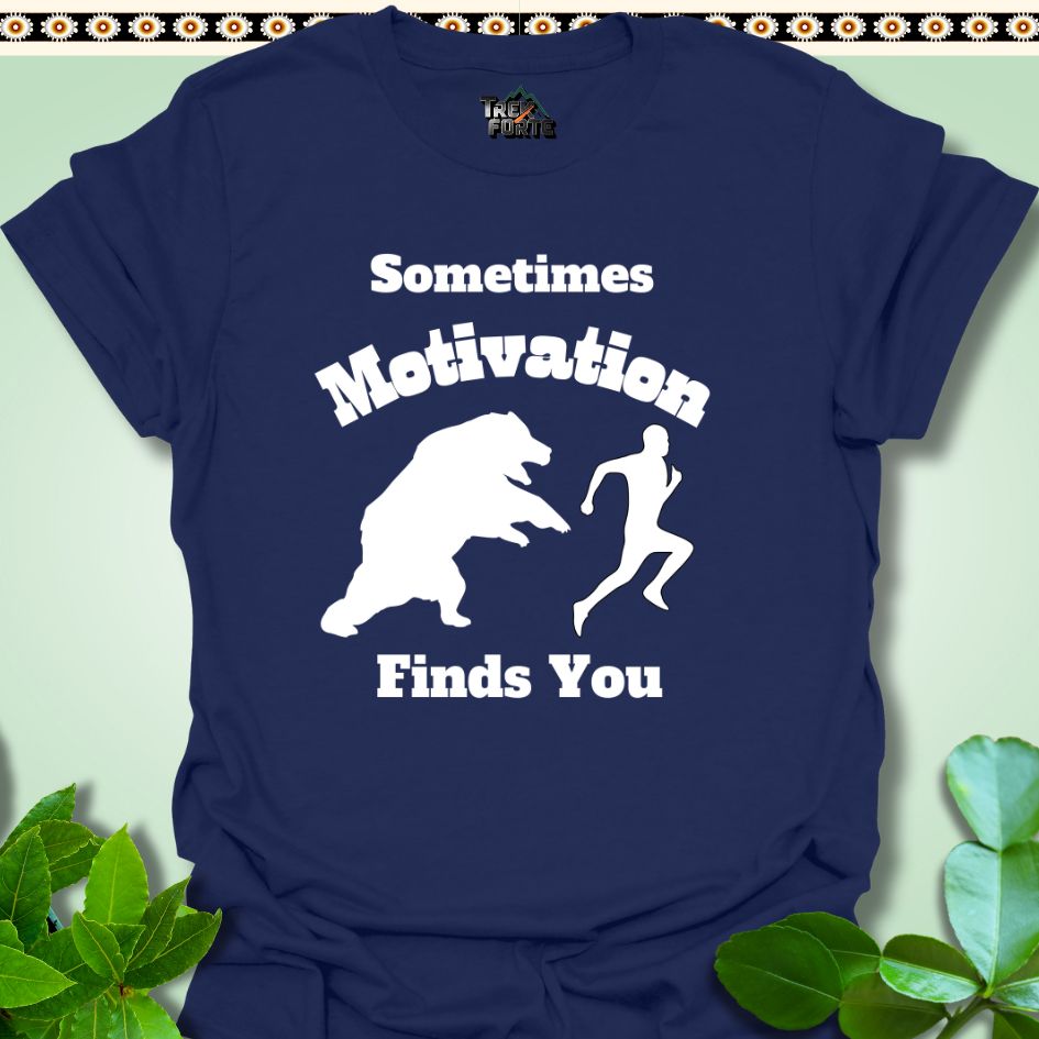 T-Shirt Navy / S Motivation Finds You