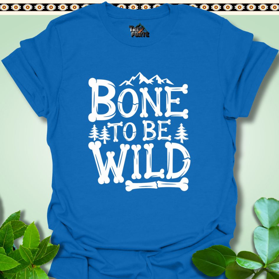 T-Shirt Royal / S Bone to be Wild Funny T-Shirt | TrekForte Apparel