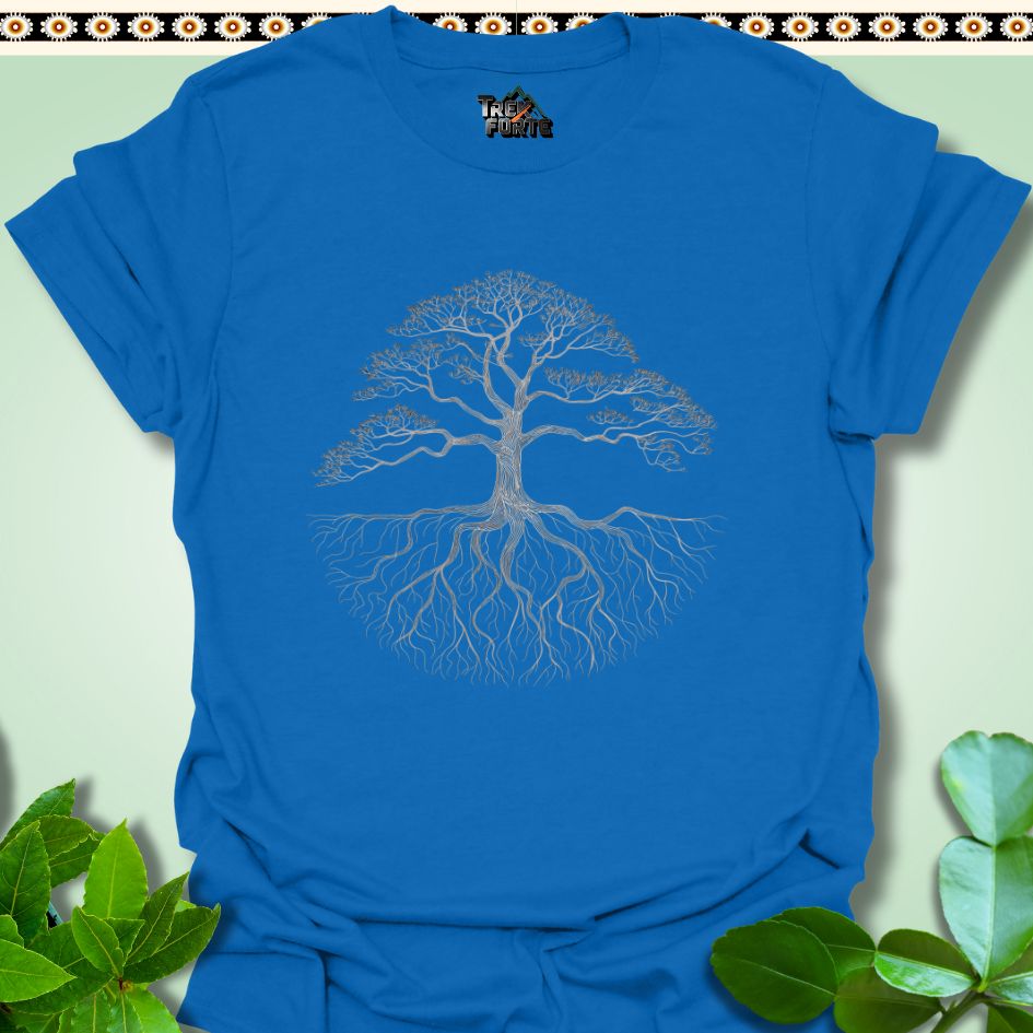 T-Shirt Royal / S Ethereal Roots and Branches Funny T-Shirt | TrekForte Apparel