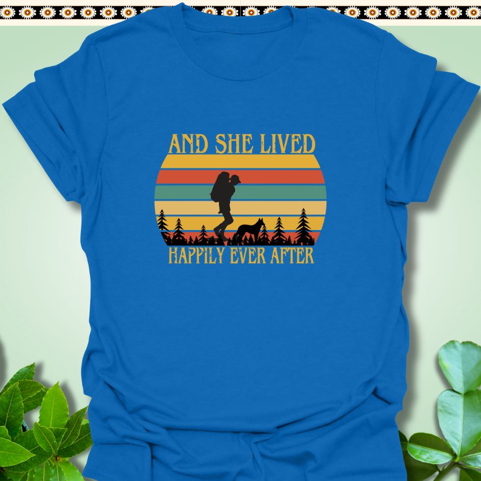 T-Shirt Royal / S Happily Ever After T-Shirt  TrekForte Adventure Apparel