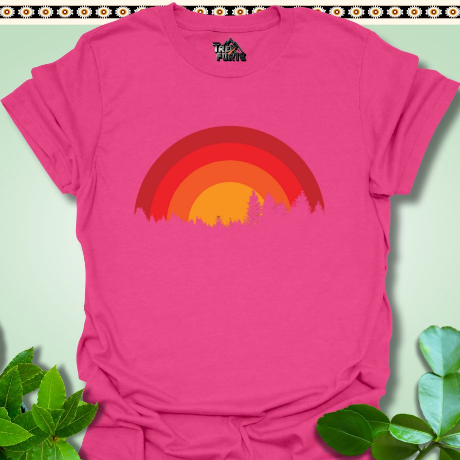 T-Shirt S / Heliconia Radiant Forest Dawn T-Shirt