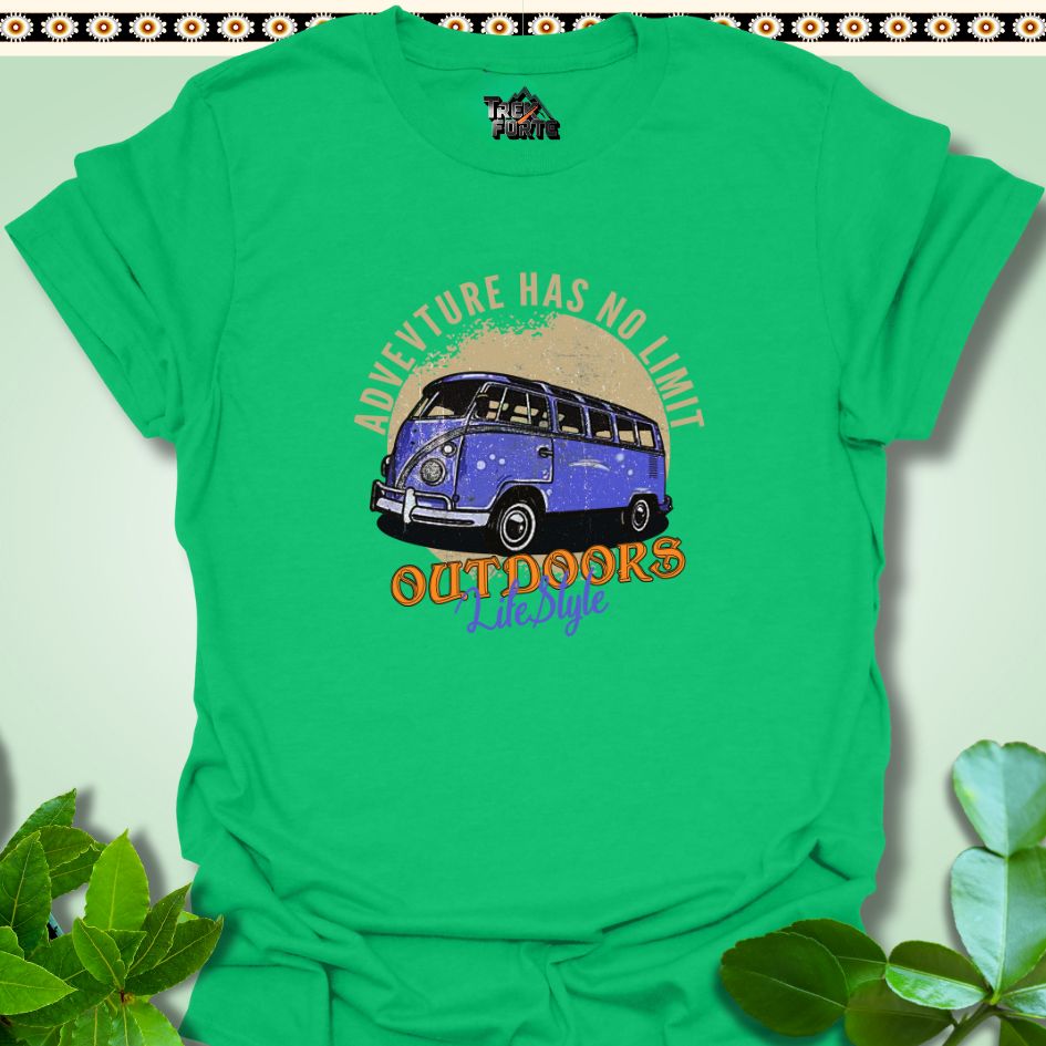 T-Shirt S / Irish Green Adventure Has No Limit Unisex T-Shirt