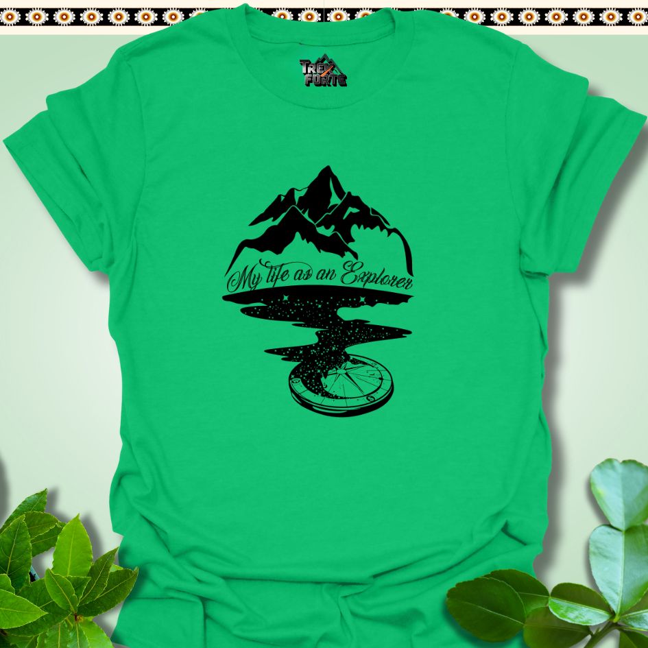 T-Shirt S / Irish Green Explorer T-Shirt - My Life as an Explorer