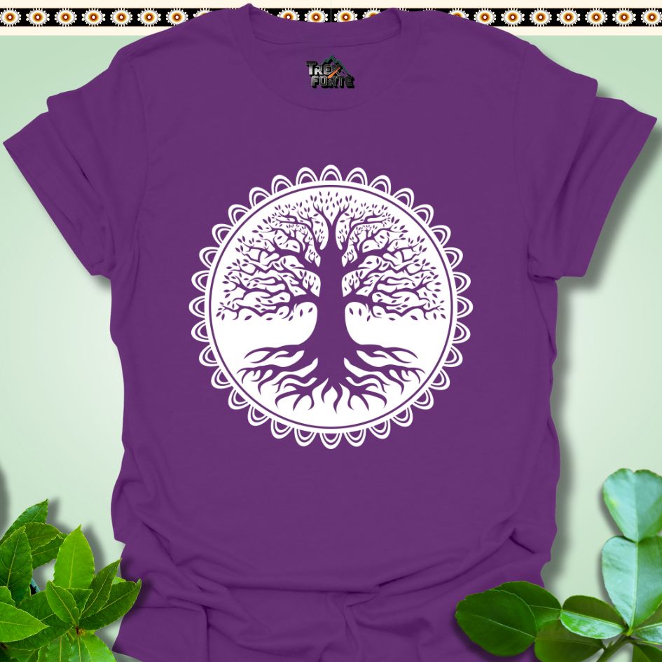 T-Shirt S / Purple Waves of Life T-Shirt