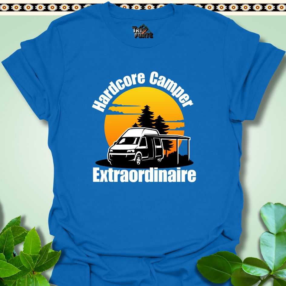 T-Shirt S / Royal Hardcore Camper Extraordinaire