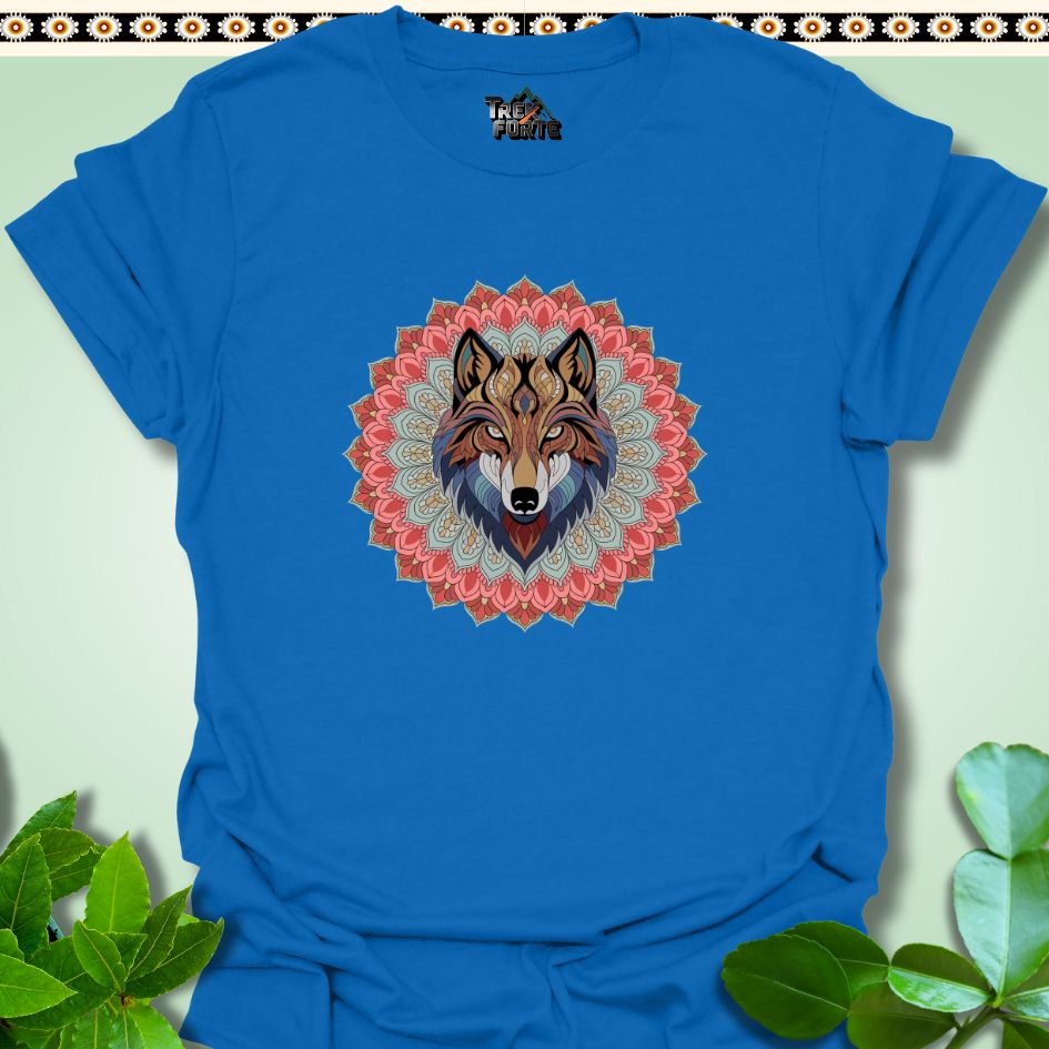 T-Shirt S / Royal Lupine Harmony Mandala Funny T-Shirt | TrekForte Apparel