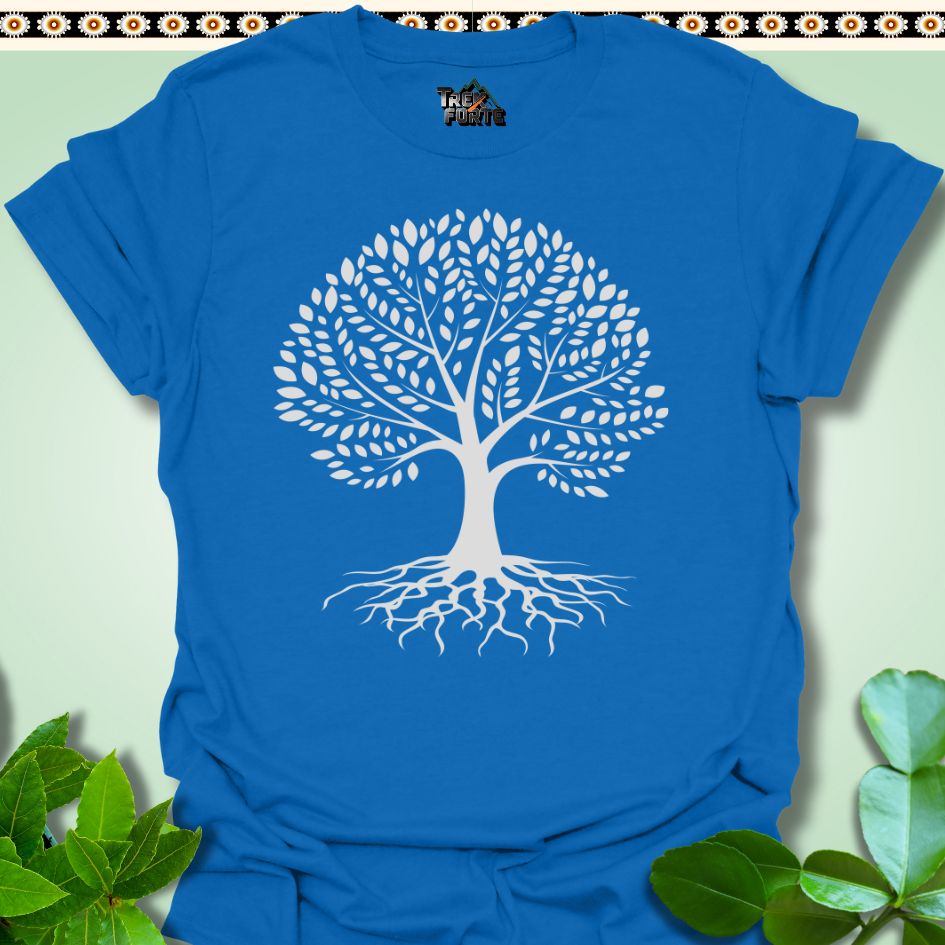 T-Shirt S / Royal Rooted Elegance Tree T-Shirt