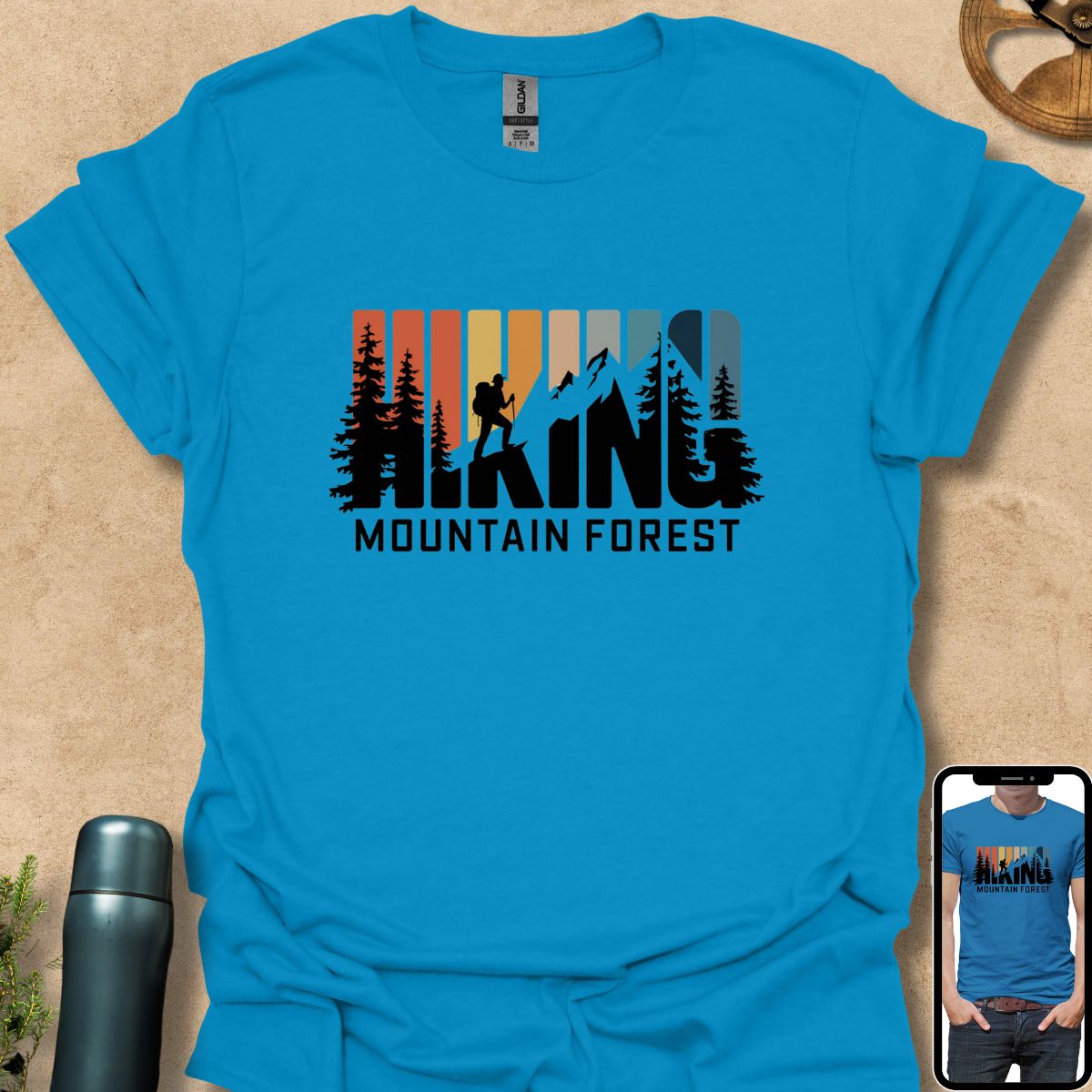 T-Shirt Sapphire / S Hiking Mountain Forest