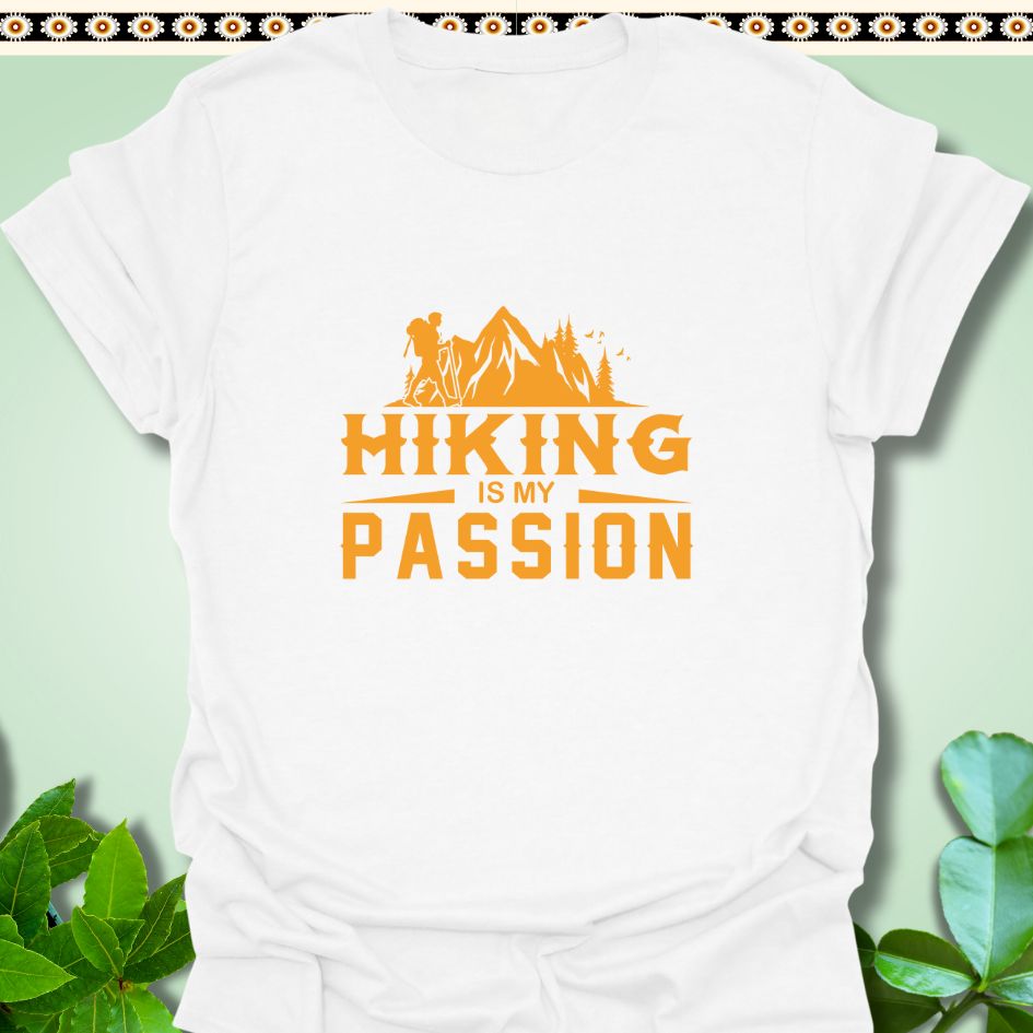 T-Shirt White / M Hiking is My Passion T-Shirt  TrekForte Adventure Apparel