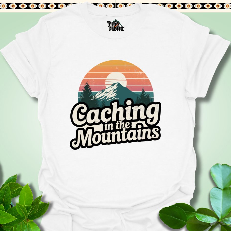 T-Shirt White / S Cashing in the Mountains Funny T-Shirt | TrekForte Apparel