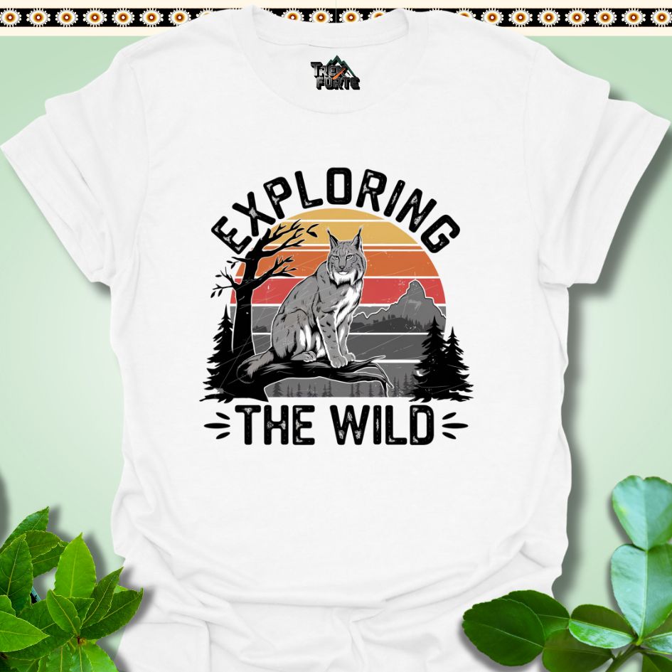 T-Shirt White / S Exploring The Wild Funny T-Shirt | TrekForte Apparel